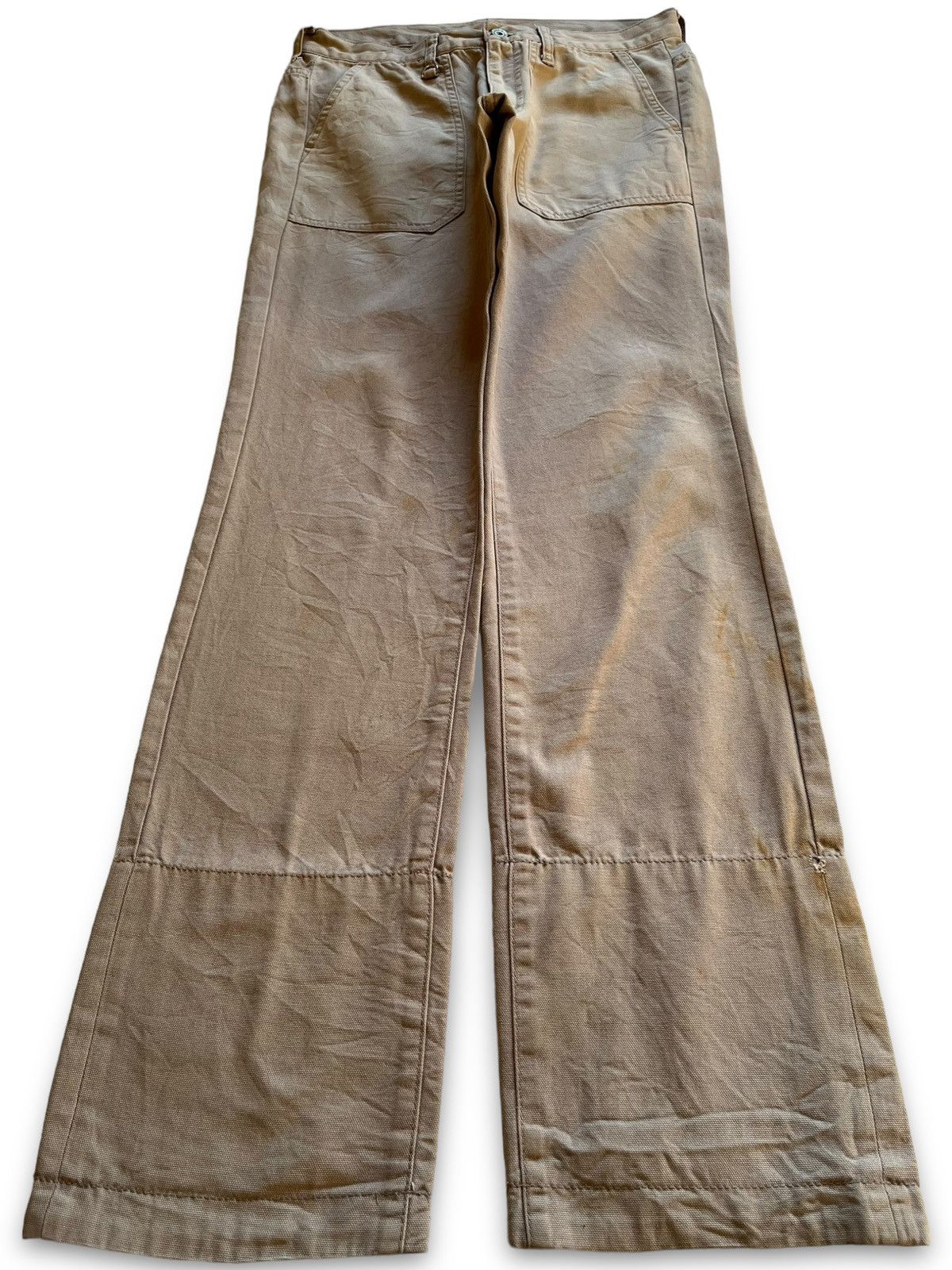 Japanese Brand SALES🔥Vintage Japanese Brand Buckle Back Baggy Jeans Size US 30 / EU 46 - 1 Thumbnail