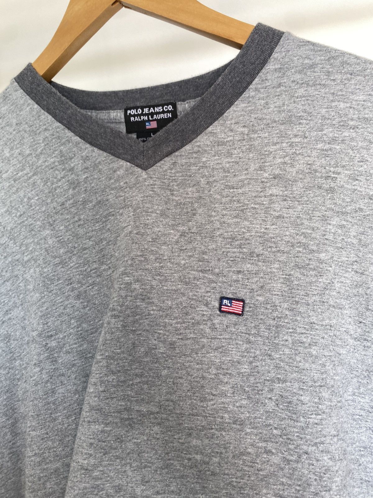 Polo Ralph Lauren × Vintage Vintage Polo Ralph lauren Polo Jeans CO. t-shirt Size US L / EU 52-54 / 3 - 3 Thumbnail