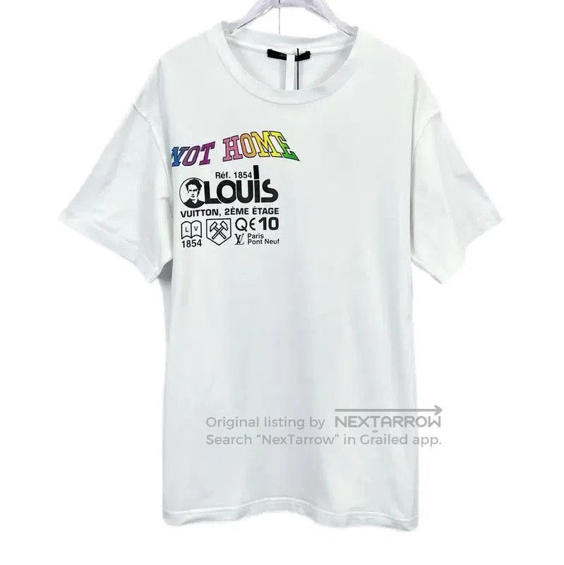 Louis Vuitton Louis Vuitton Summer White Cotton Short Sleeve T. Size M / US 6-8 / IT 42-44 - 1 Thumbnail