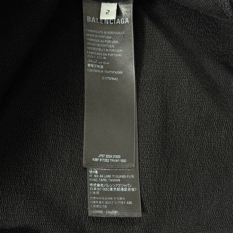 Balenciaga Balenciaga 24 Black Lock Slogan Sweaters Size US M / EU 48-50 / 2 - 6 Thumbnail