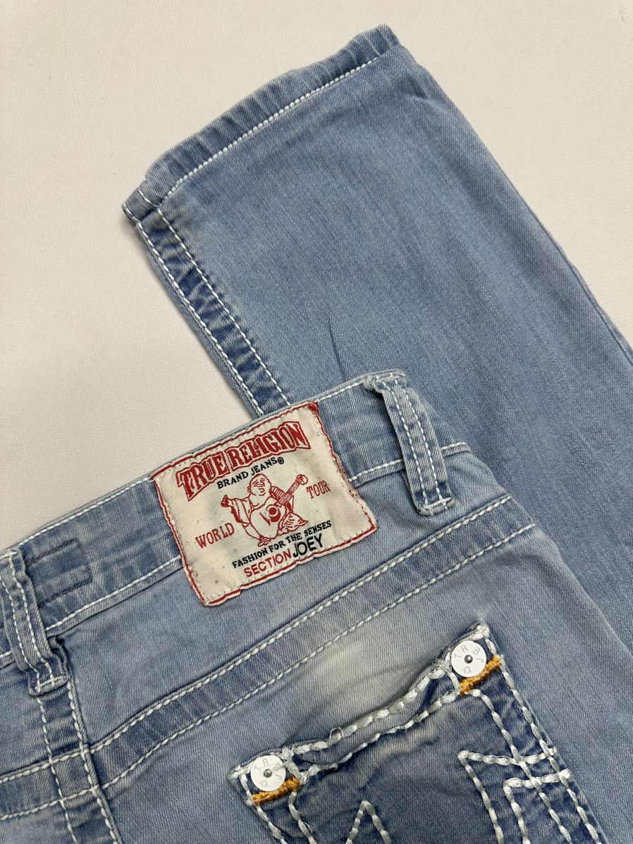 True Religion Vintage True Religion Slim Pants Distressed Y2k Japanese GOA Size 27" / US 4 / IT 40 - 14 Thumbnail