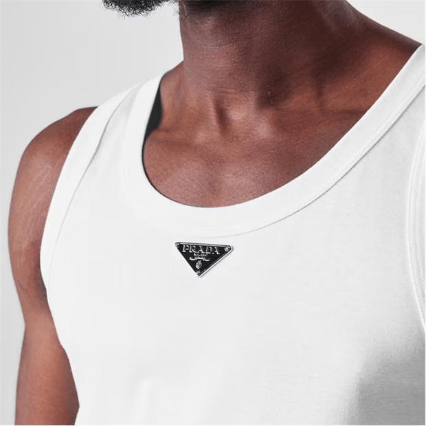 Prada Cotton Tank Top Size US S / EU 44-46 / 1 - 4 Thumbnail