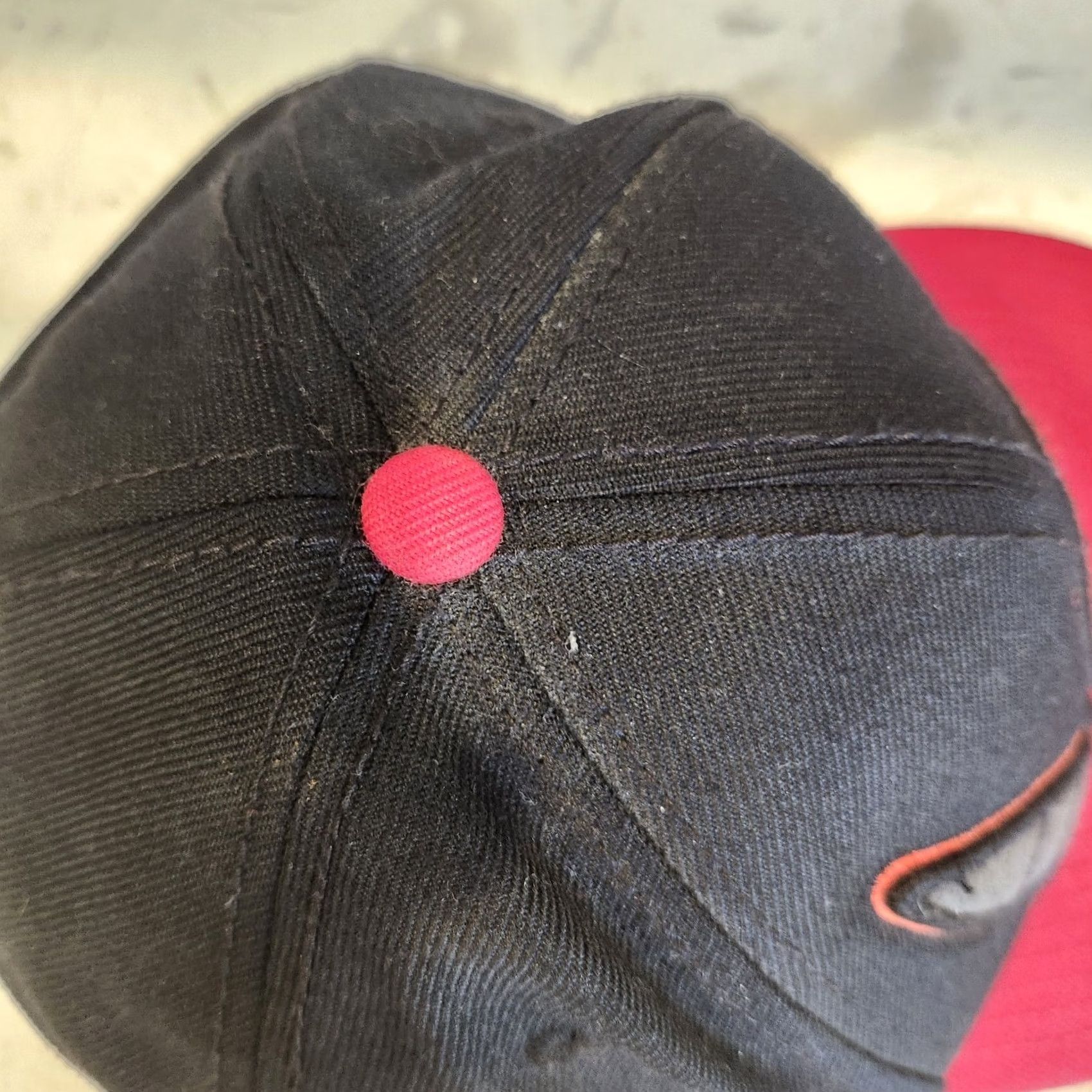 Vintage Marvel Deadpool Snapback Baseball Cap Flat Bill Hat Black Red Adjustable Men Size Hat Size ONE SIZE - 5 Thumbnail