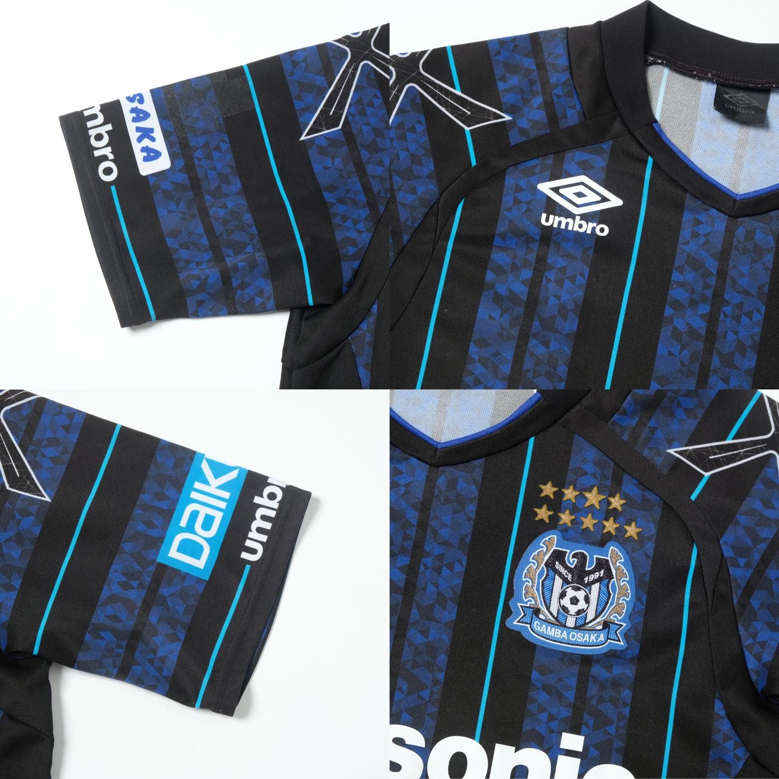 Umbro 2018 Gamba Osaka Home Shirt Umbro J-League (M) Size US M / EU 48-50 / 2 - 5 Thumbnail