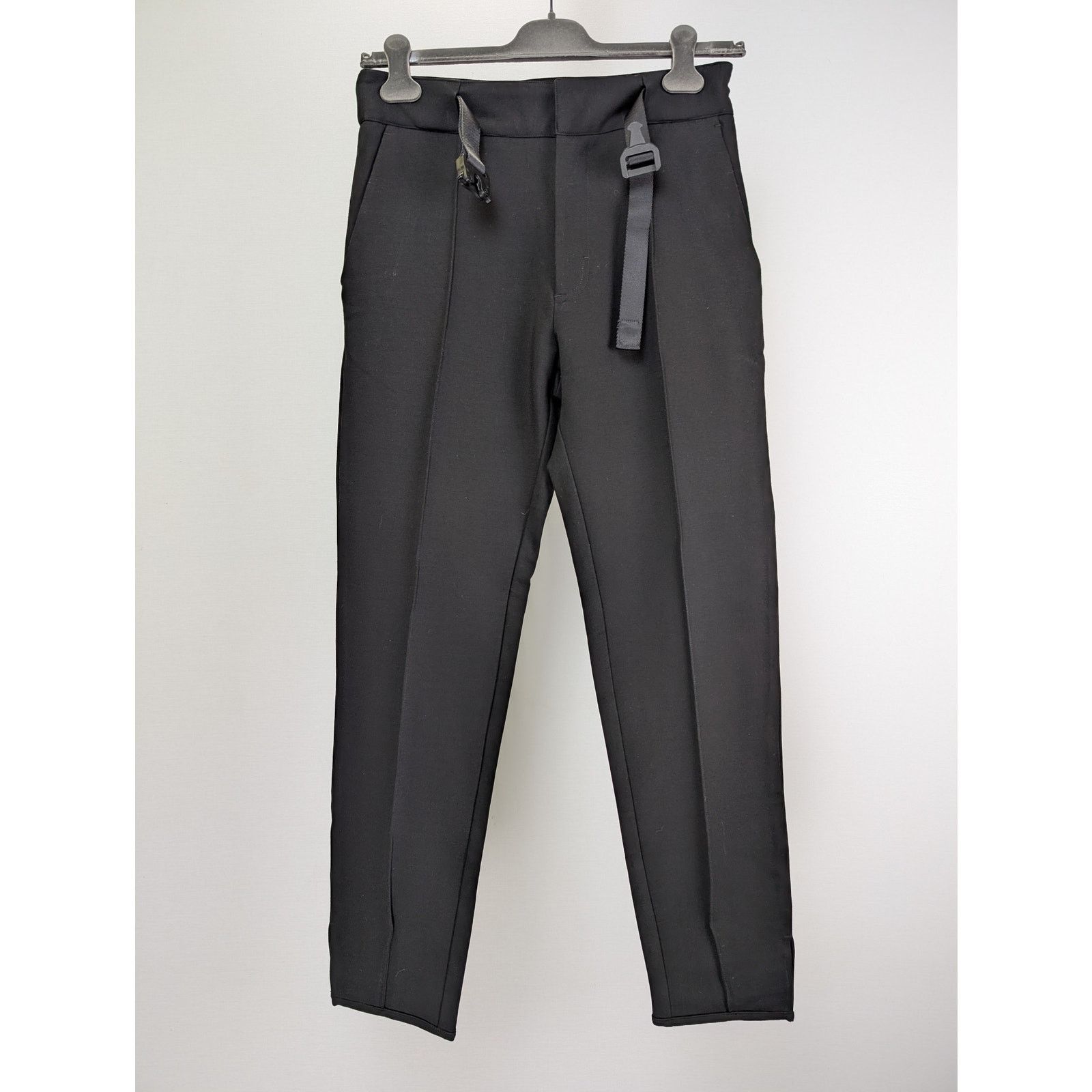 1017 ALYX 9SM o1rshd1 Classic Trousers Pants W/Buckle in Black Size US 30 / EU 46 - 2 Thumbnail