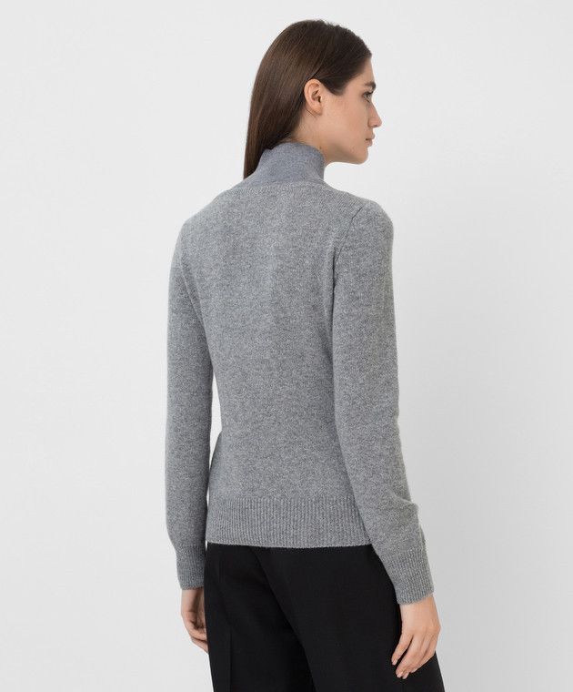 Alexander McQueen o1y0325 Sweater in Grey Size M / US 6-8 / IT 42-44 - 4 Thumbnail