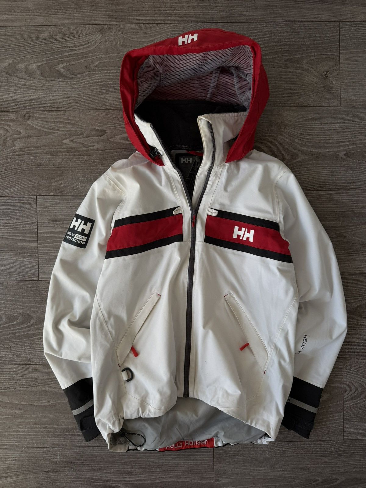 Helly Hansen ‼️Pro Helly Hansen Waterproof Kill Cord ,Cuffs Tech Jacket‼️ Size US M / EU 48-50 / 2 - 8 Thumbnail