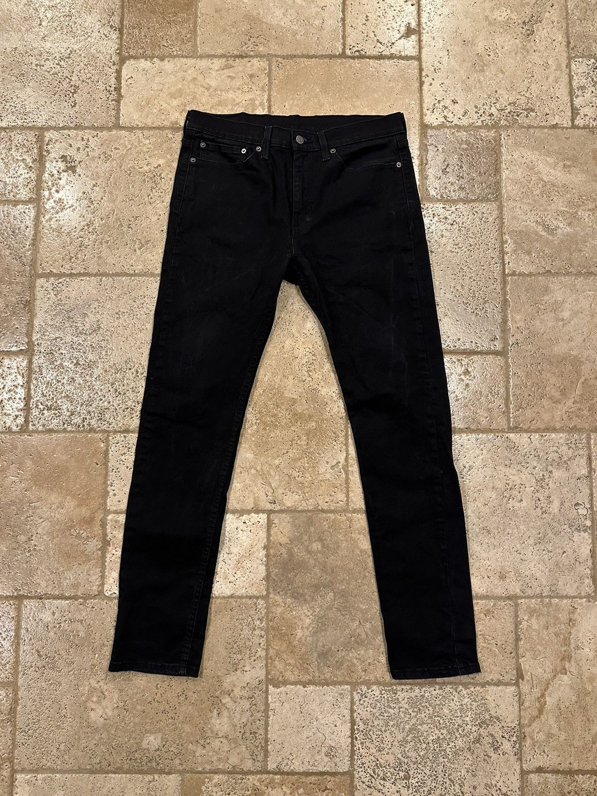 Levi's Levi’s Black 510 Stretch Denim Jeans Size US 34 / EU 50 - 1 Thumbnail