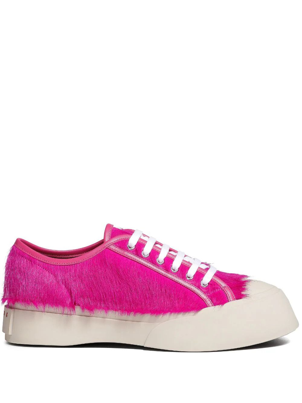image of Marni O1W1Db10524 Calfskin Sneakers In Pink, Men's (Size 11)