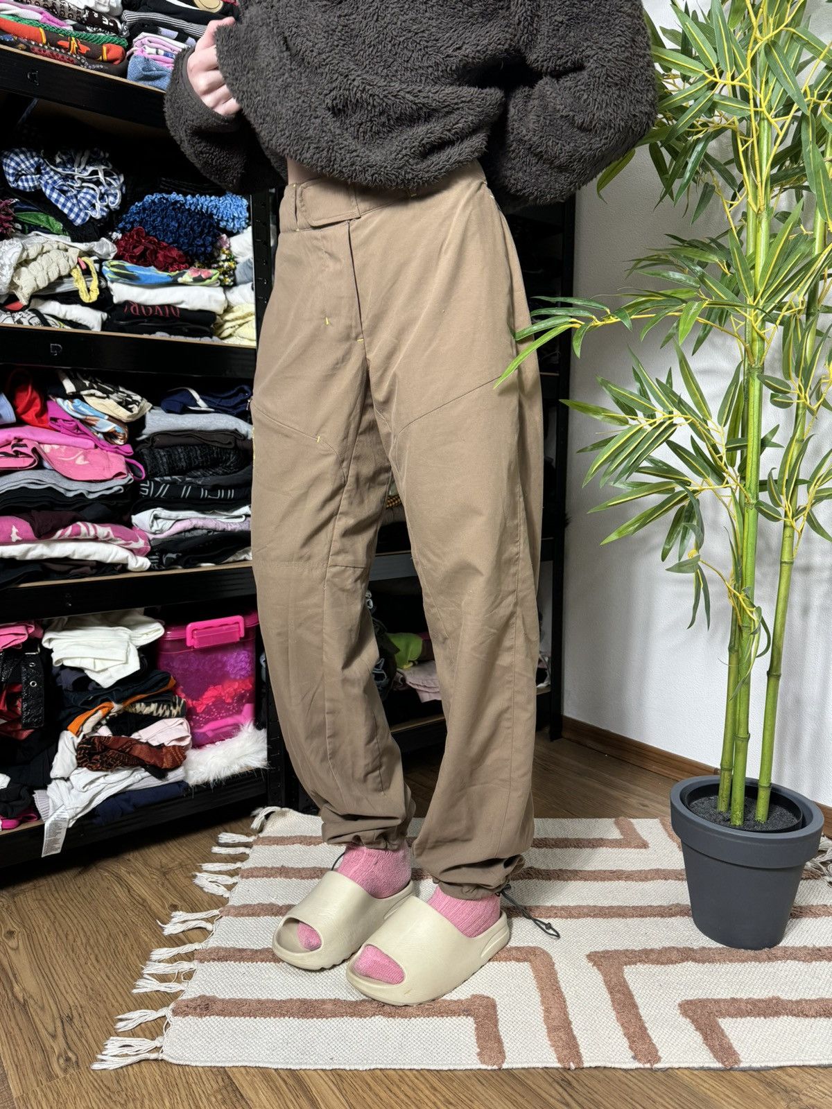 Salomon VINTAGE SALOMON GORPCORE TIE PANTS Size 29" - 2 Thumbnail