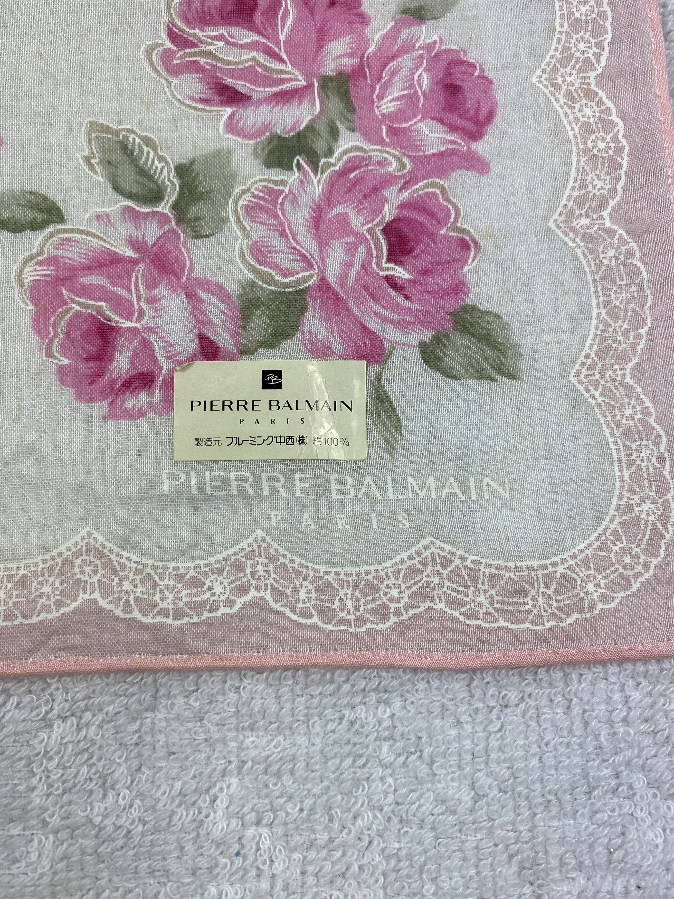 Pierre Balmain × Vintage Pierre Balmain Handkerchief / Bandana / Neckerchief Size ONE SIZE - 5 Thumbnail