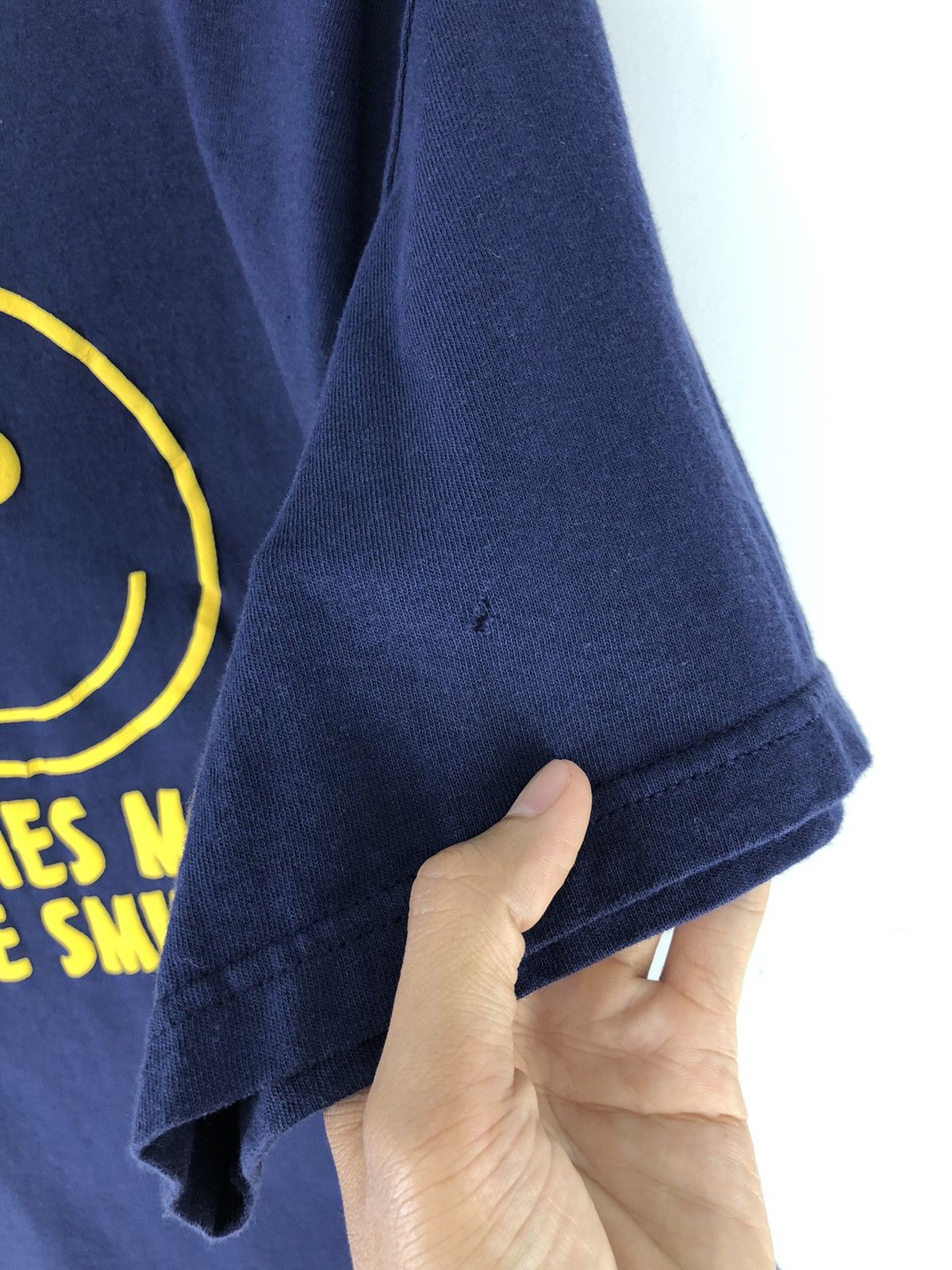 Hook-Ups × Japanese Brand Japanese Brand Spencer's Boobies Make Me Smile Logo Tshirt Size US XL / EU 56 / 4 - 7 Thumbnail