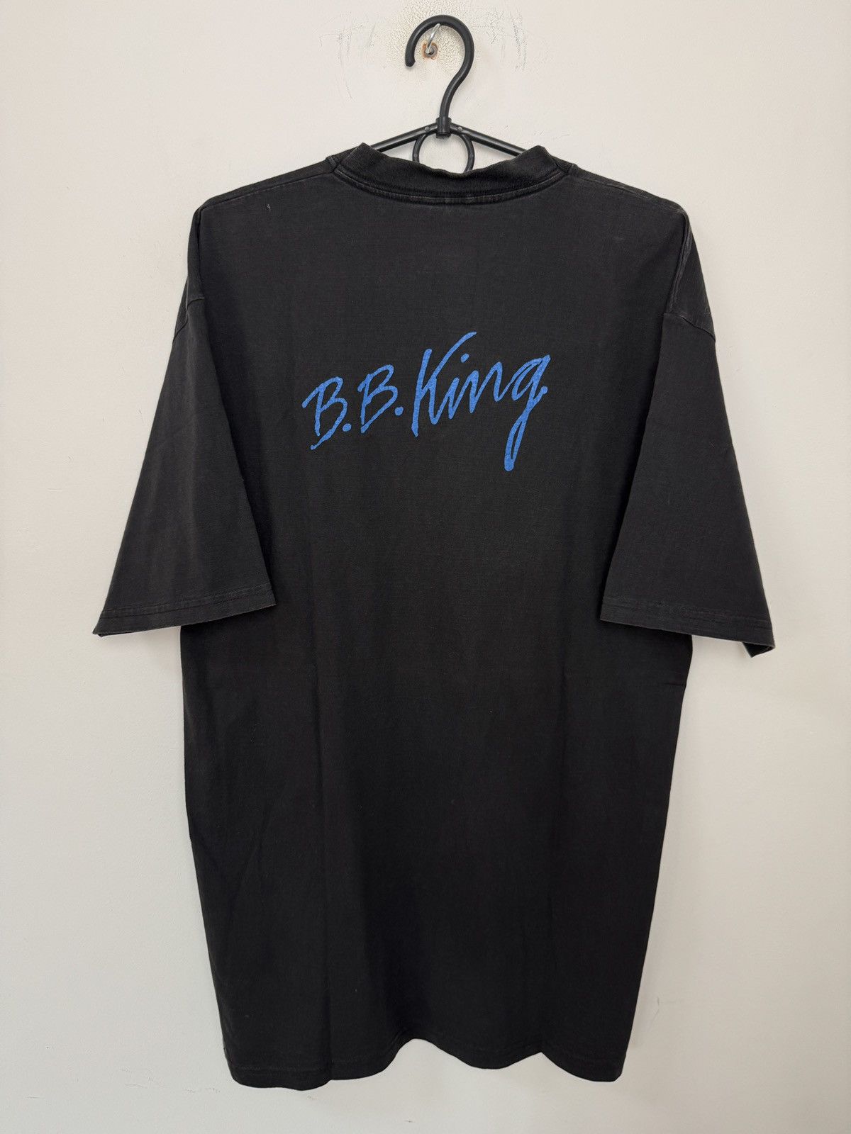 Band Tees × Vintage Vintage 1992 B.B. King Black T-Shirt Size US L / EU 52-54 / 3 - 2 Thumbnail