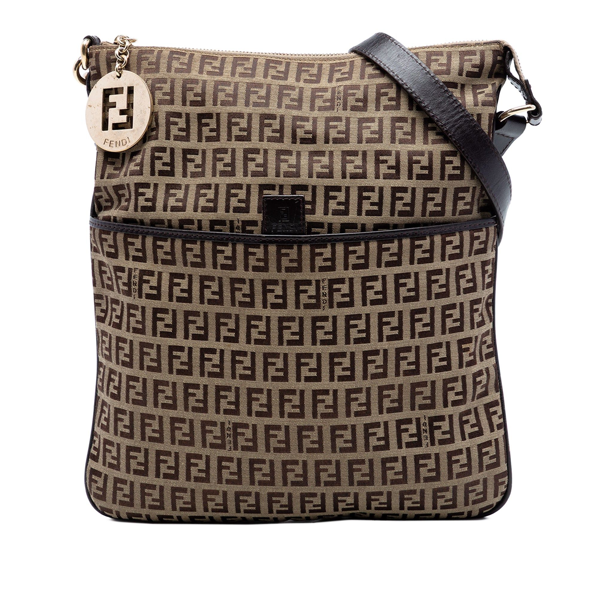 Fendi Zucchino Canvas Crossbody Size ONE SIZE - 1 Thumbnail