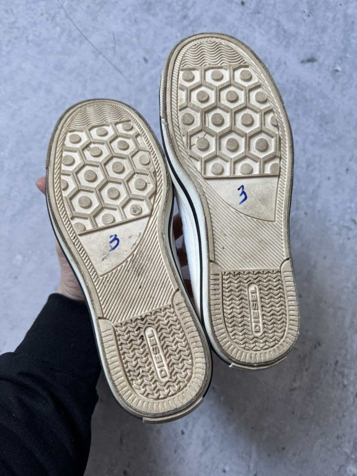 Diesel × Vintage Diesel unisex shoes, white sneakers US 7.5 Size US 7.5 / EU 40-41 - 6 Thumbnail