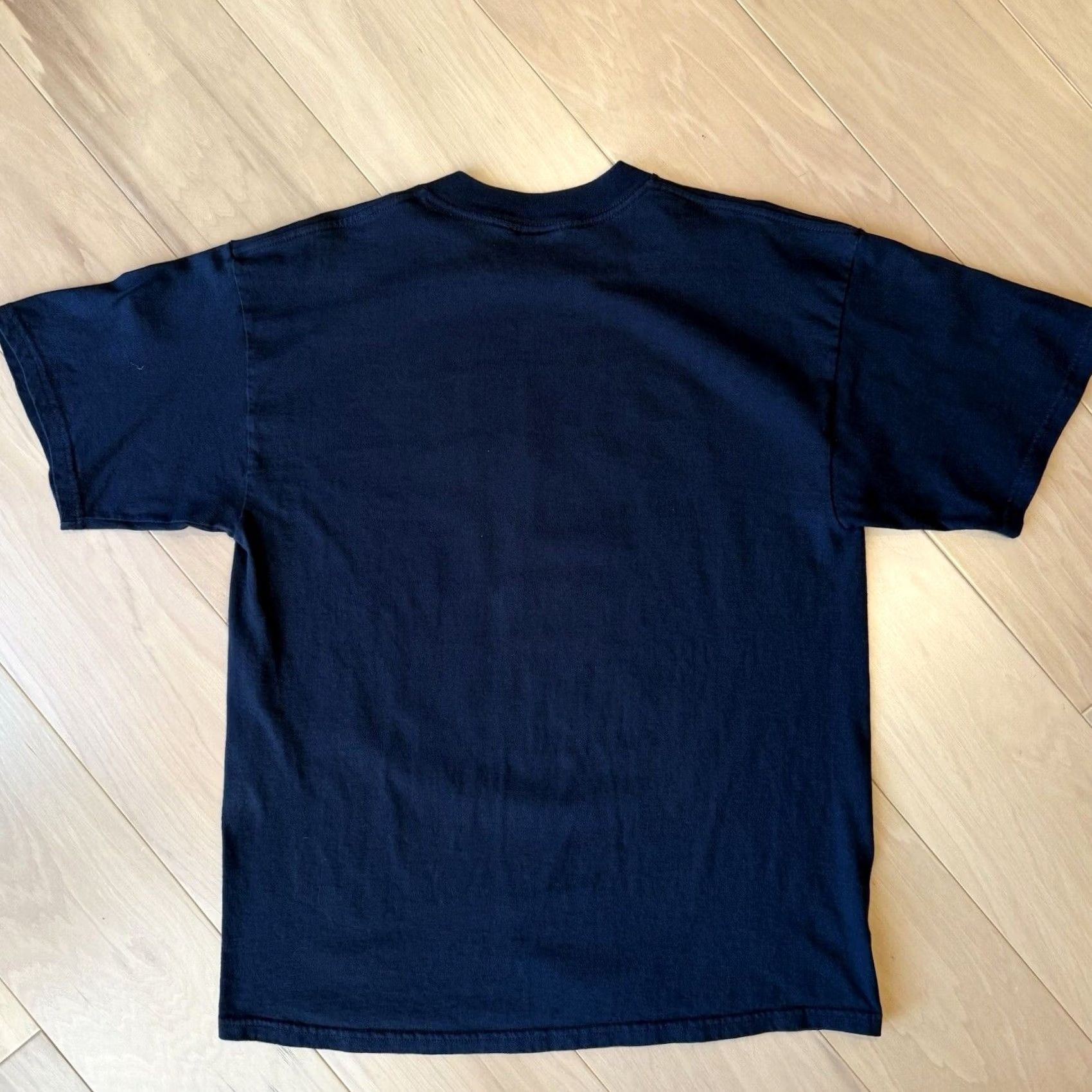Vintage VINTAGE The Grinch Who Stole Christmas Shirt XL Navy 90s Promo Art Mens Cotton Crew Neck Short Sleeve All Seasons Limited Edition Blue Size US XL / EU 56 / 4 - 7 Thumbnail