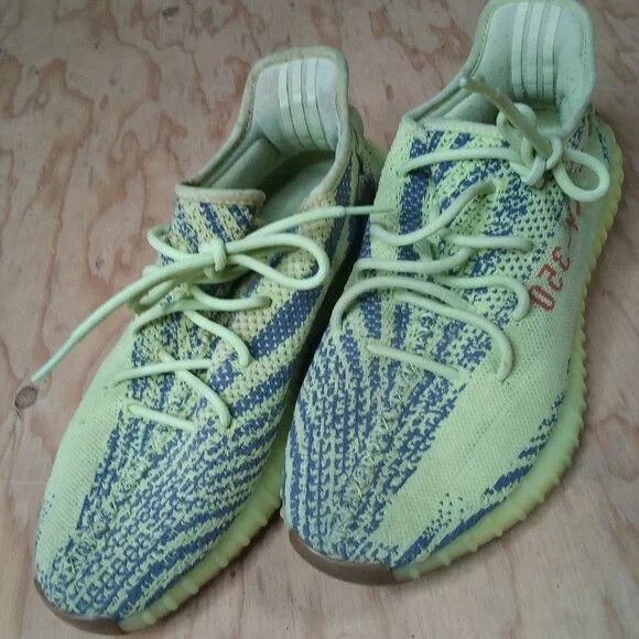 Adidas Adidas Yeezy Boost 350 V2 Semi Frozen Yellow Shoes Sneakers Size US 10 / EU 43 - 1 Thumbnail