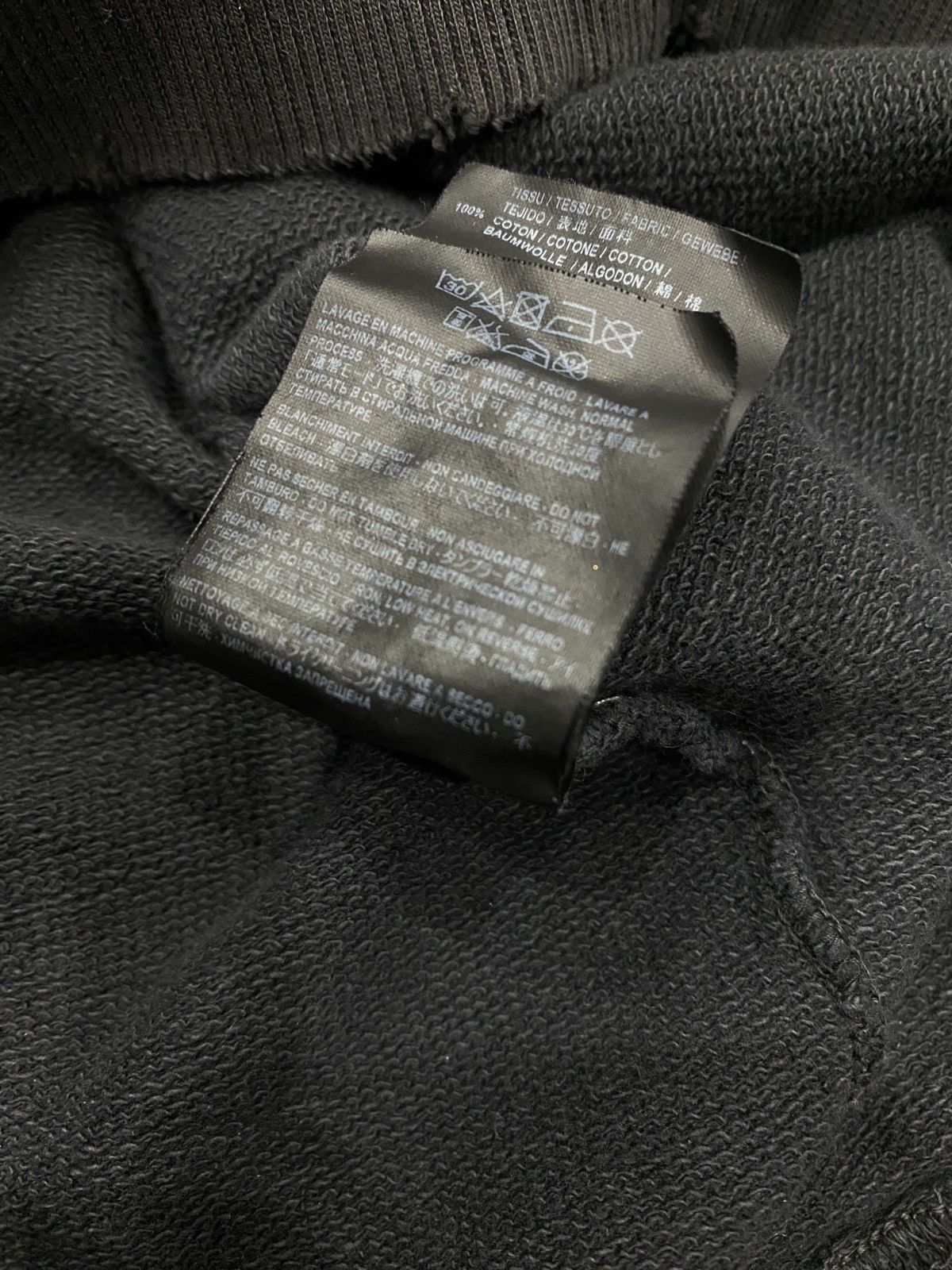 Saint Laurent Paris Saint Laurent Hedi Slimane Logo Hoodie Distressing Size US M / EU 48-50 / 2 - 10 Thumbnail