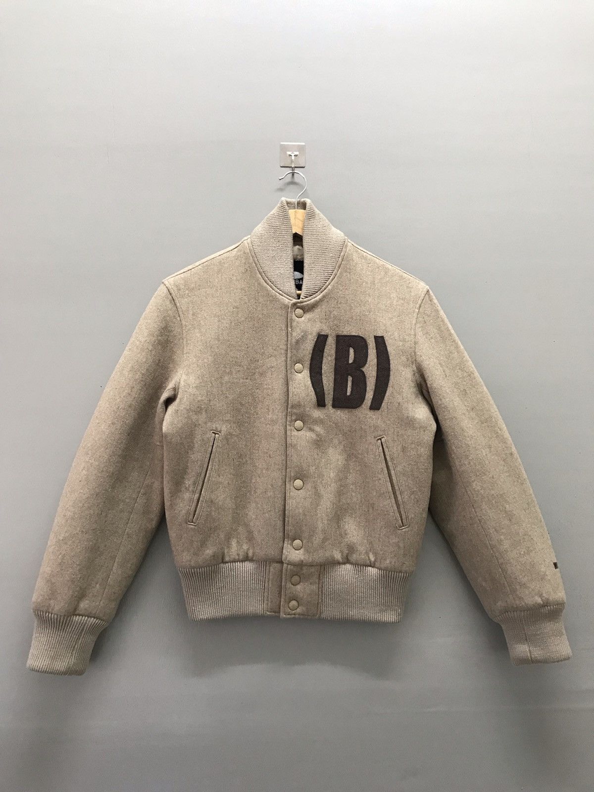 image of Bape Gore Windstopper Stadium Jacket in Brown, Men's (Size Small)
