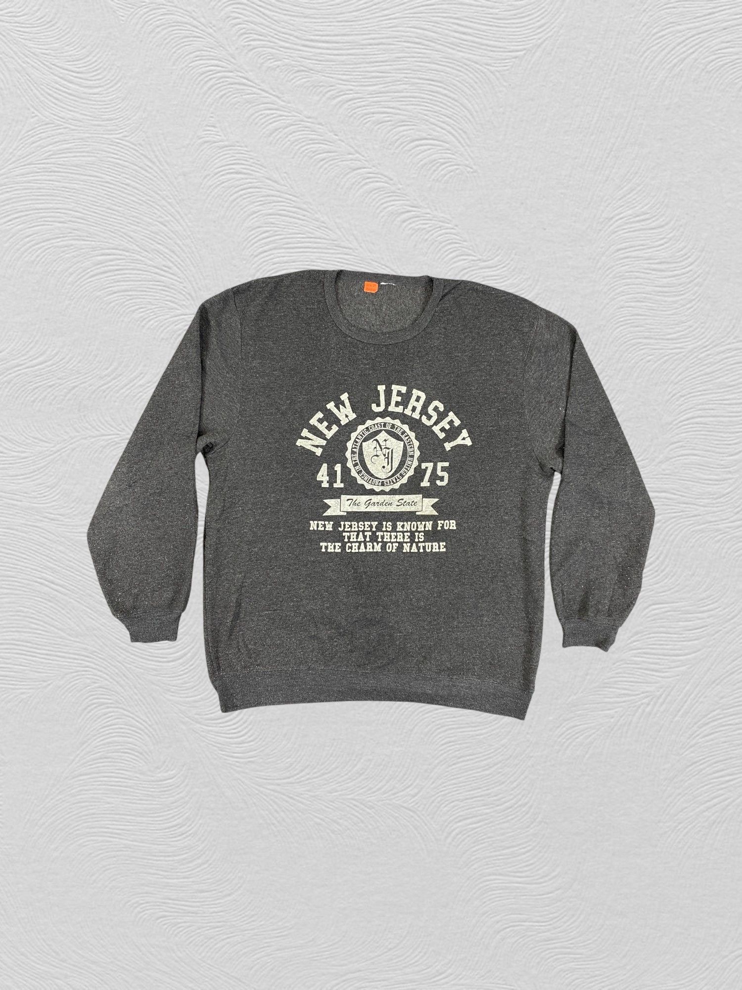 Japanese Brand Vintage New Jersey Sweatshirt - SW087 Size US L / EU 52-54 / 3 - 1 Thumbnail