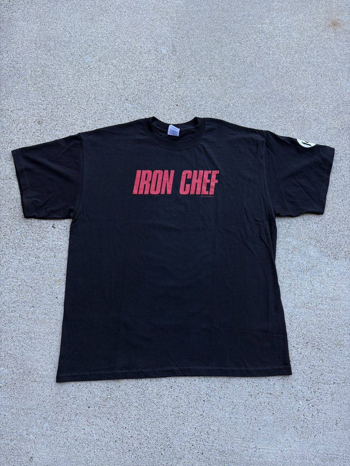 Gildan Vintage 1990s Gildan Food Channel “Iron Chef” T-Shirt Sz. XL Size US XL / EU 56 / 4 - 1 Thumbnail