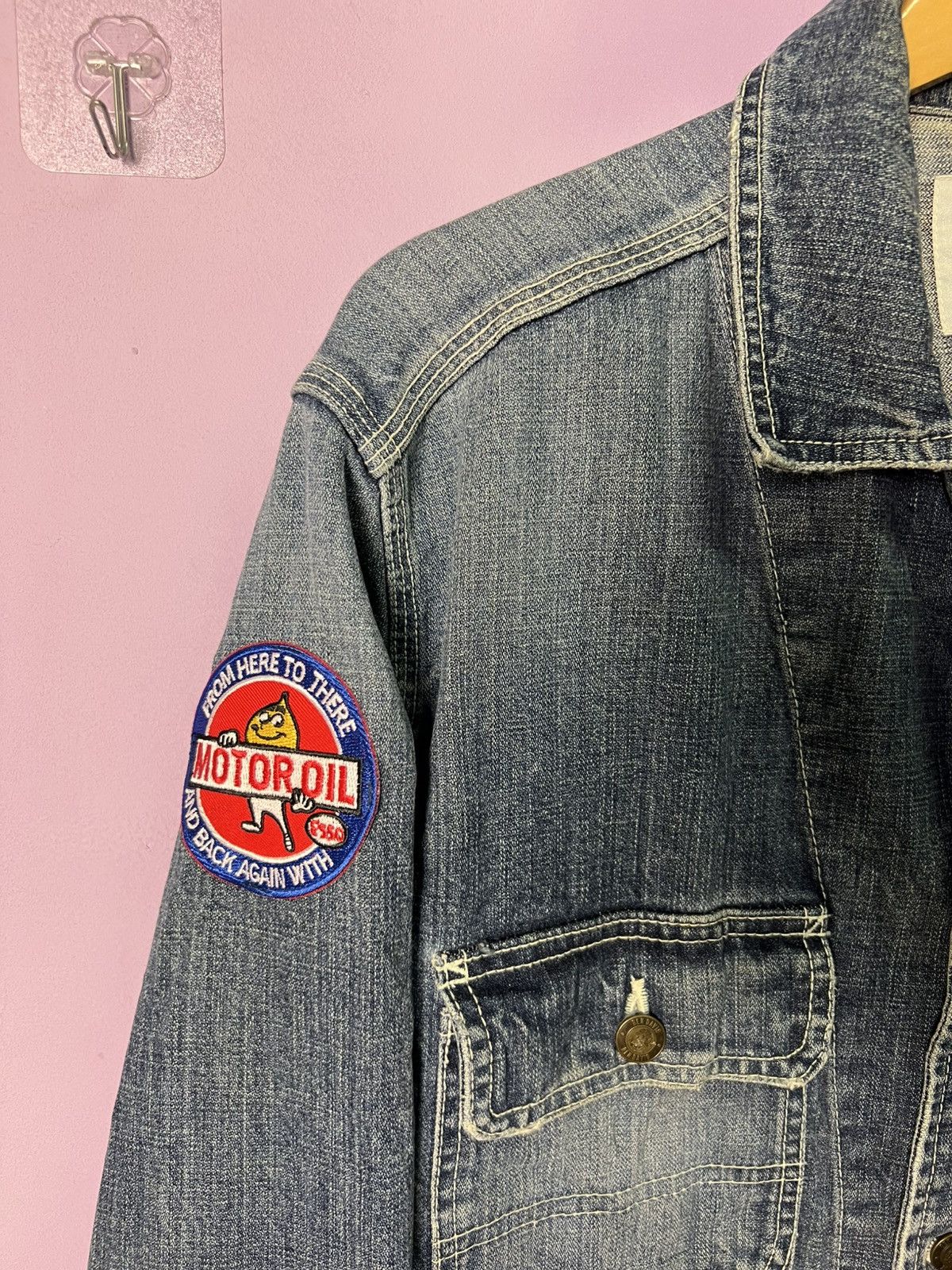 Ben Davis 🔥Rare Ben Davis Motor Oil Chore Jacket Size US M / EU 48-50 / 2 - 6 Thumbnail
