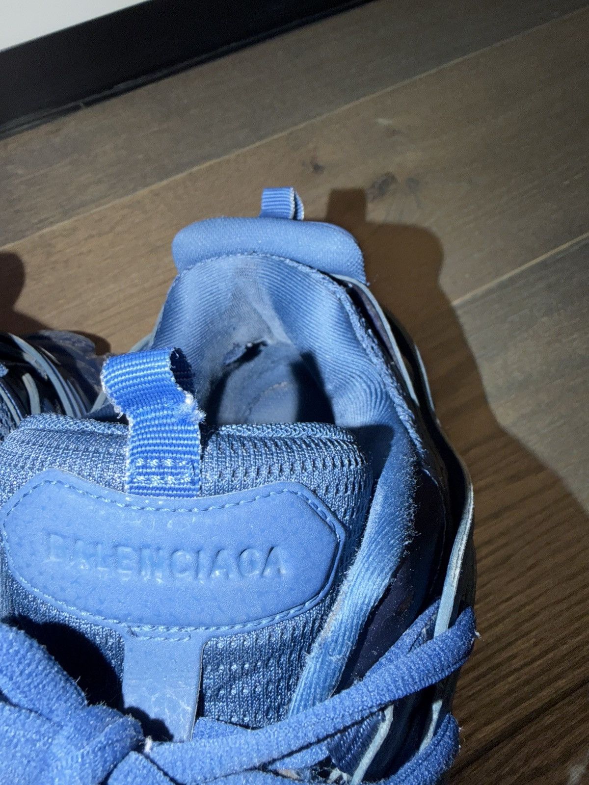 Balenciaga Balenciaga Track Dark Blue Clear Sole Size US 11 / EU 44 - 8 Thumbnail