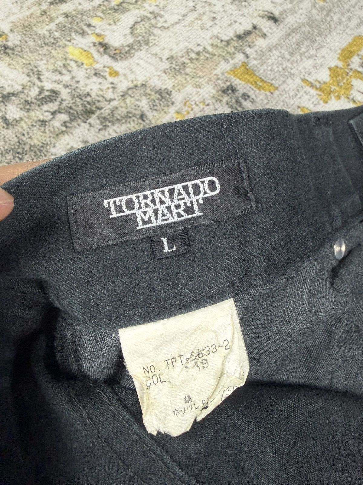 Tornado Mart Rare Tornado Mart Embroider Super Flared Pants Size US 31 - 9 Thumbnail