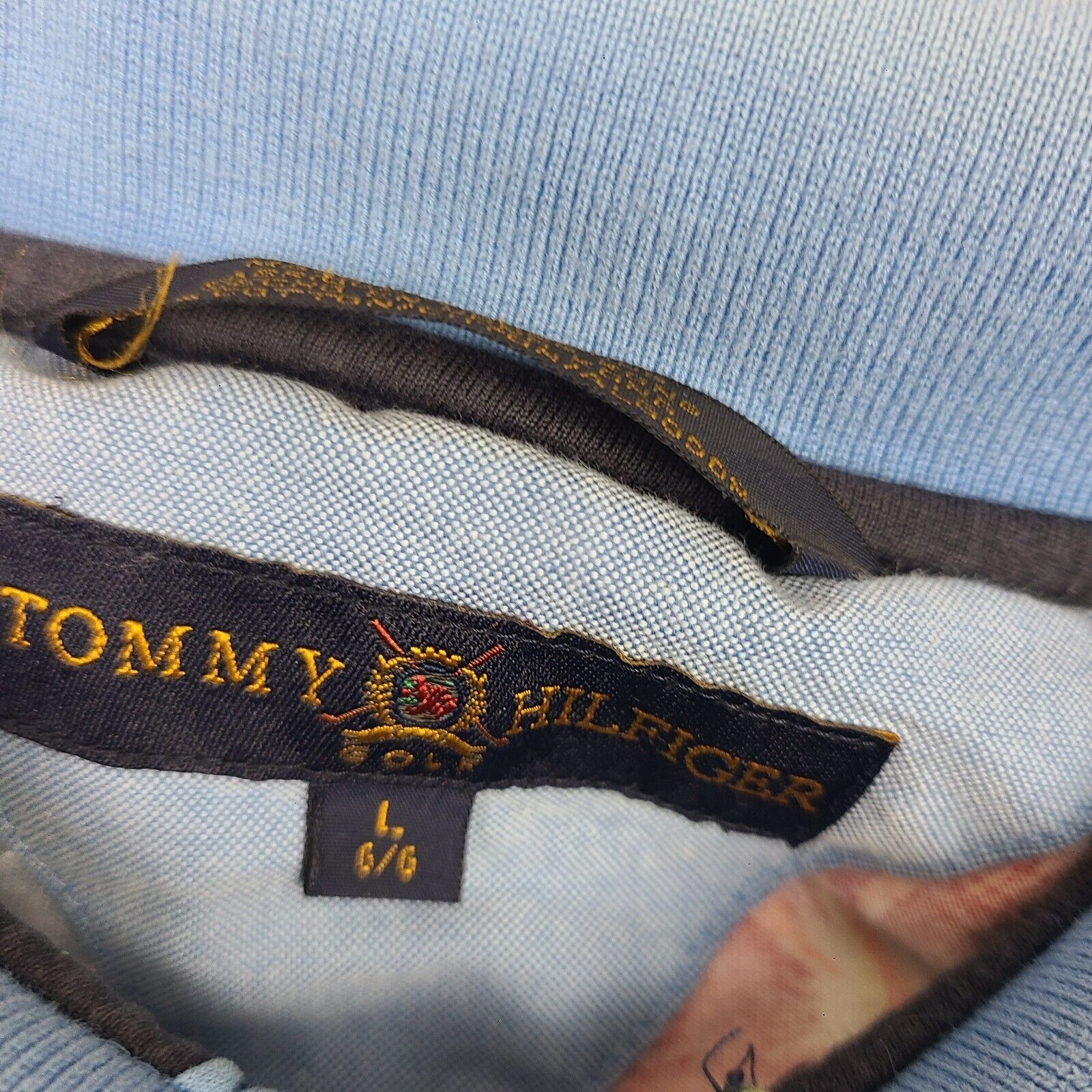 Tommy Hilfiger Tommy Hilfiger Shirt Mens Large Polo Hawaiian Preppy Golf Fl Size US L / EU 52-54 / 3 - 7 Thumbnail