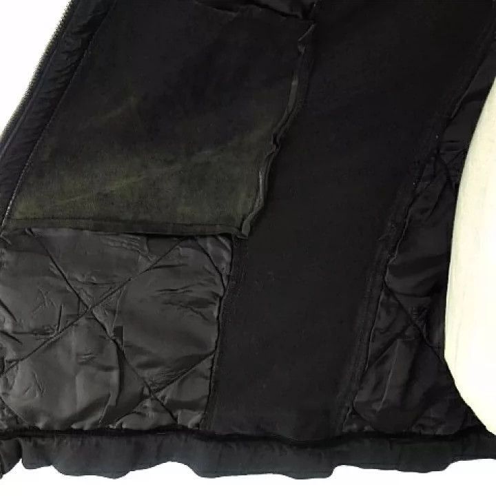 Jean Paul Gaultier Jean Paul Gaultier Cow leather spliced zipper hooded coat-2 Size US L / EU 52-54 / 3 - 6 Thumbnail