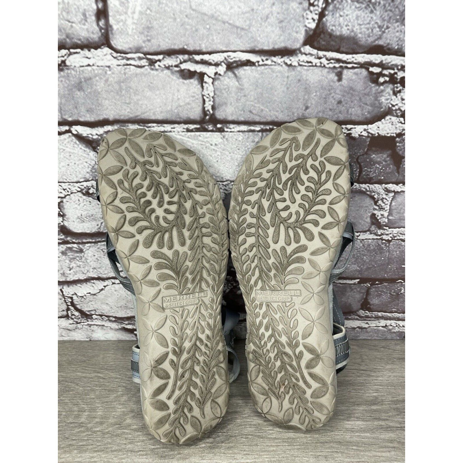 Merrell Merrell Terran Ivy Lattice J94990 Monument Gray Strappy Sand Size US 10 / IT 40 - 22 Thumbnail
