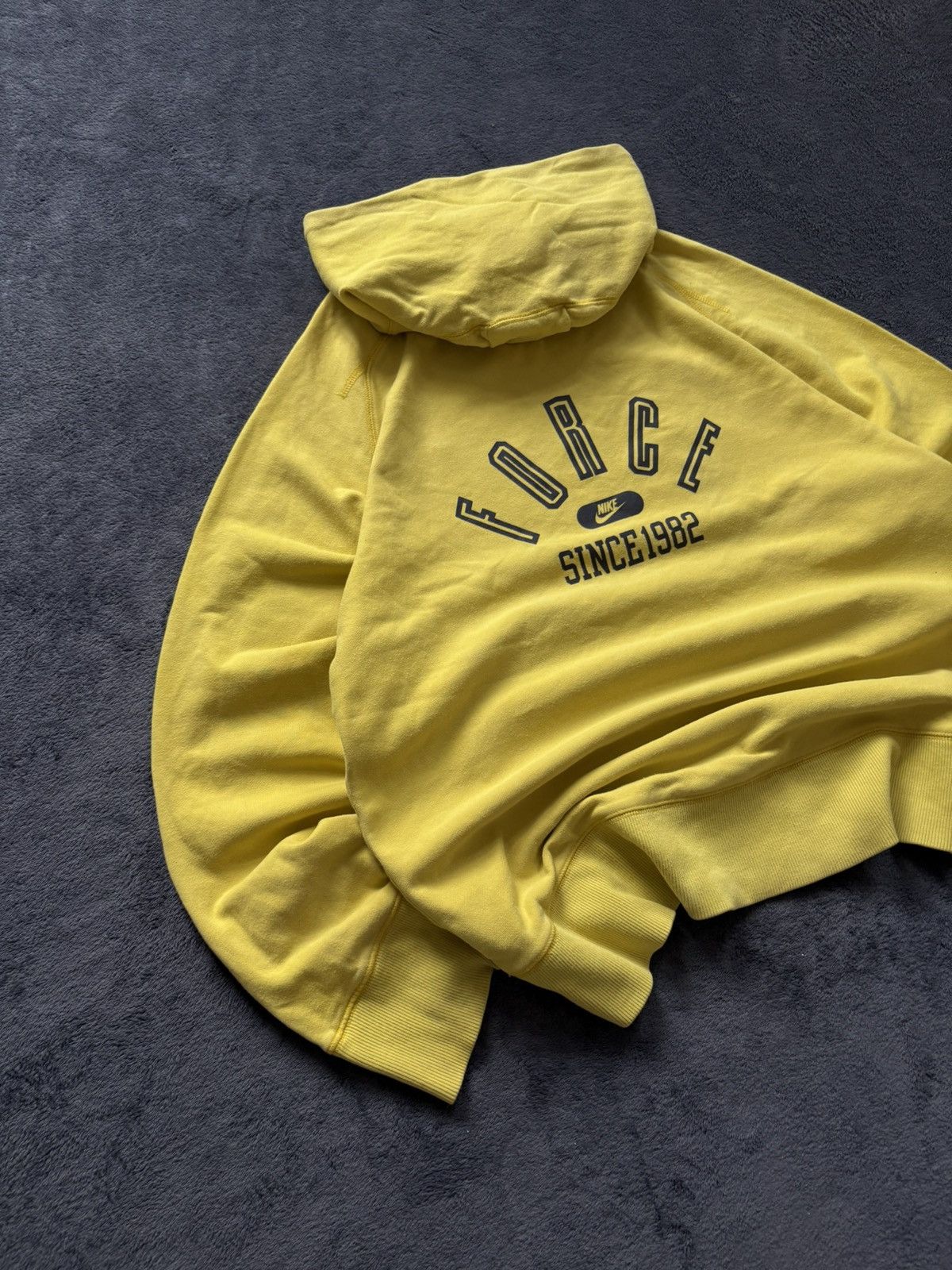 Nike 00s Vintage Nike Air Force Big Logo Back Retro Hoodie Rare Size US M / EU 48-50 / 2 - 3 Thumbnail