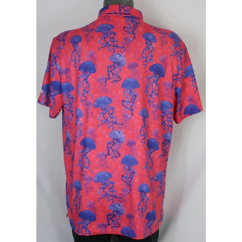 Loft LOFTY Polo Shirt Lot 3 L Tropical Floral Golf Performance Size US L / EU 52-54 / 3 - 7 Thumbnail