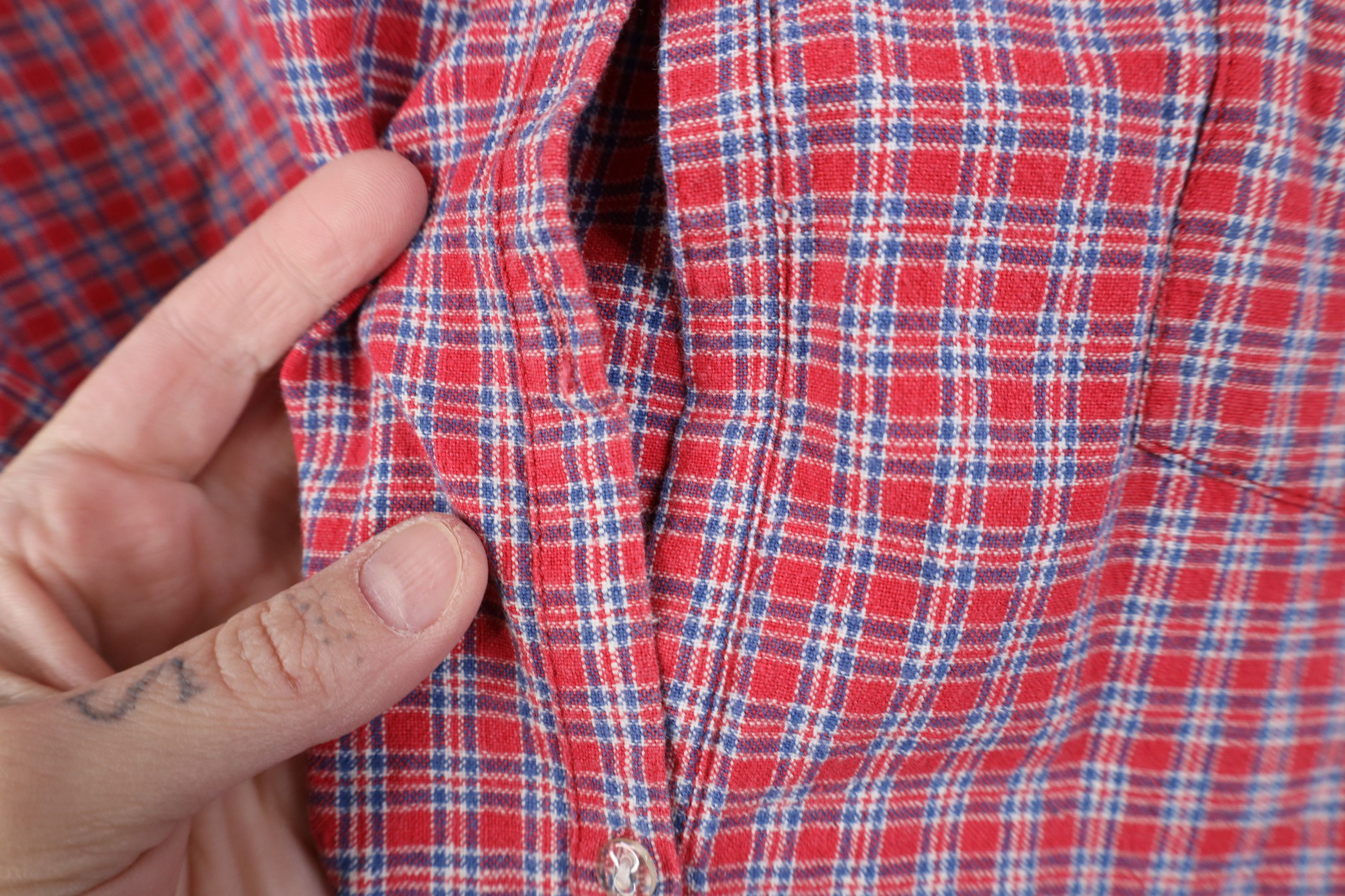 Vintage Vintage 90s Streetwear Short Sleeve Collared Button Shirt Size XXL / US 16-18 / IT 52-54 - 4 Thumbnail