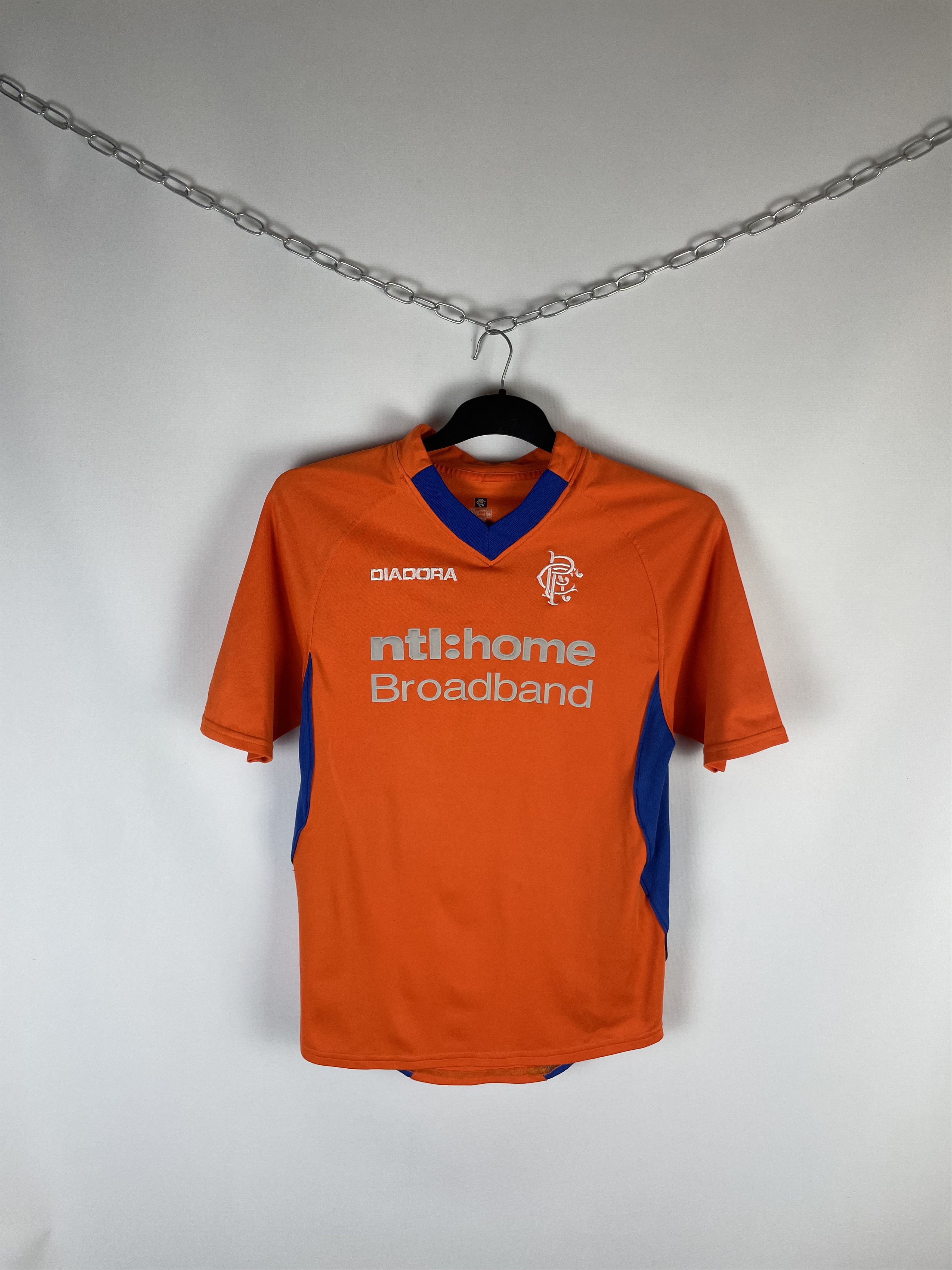 Diadora × Vintage Rangers Diadora 2002/2003 Football Away Jersey Size US S / EU 44-46 / 1 - 1 Thumbnail