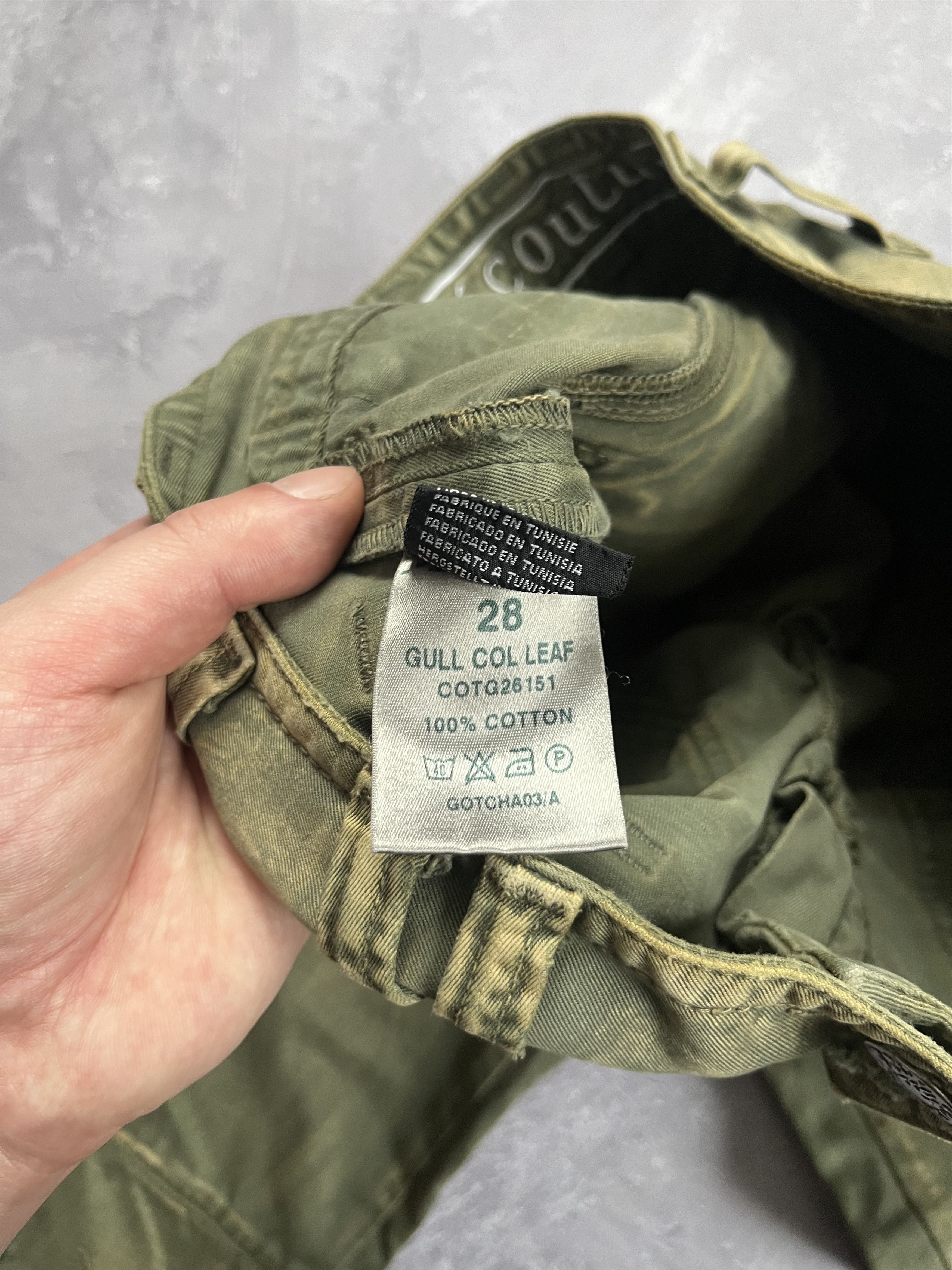 Vintage Surf Couture Cargo Pants Y2K Parachute Tactical Baggy Size 28" / US 6 / IT 42 - 10 Thumbnail