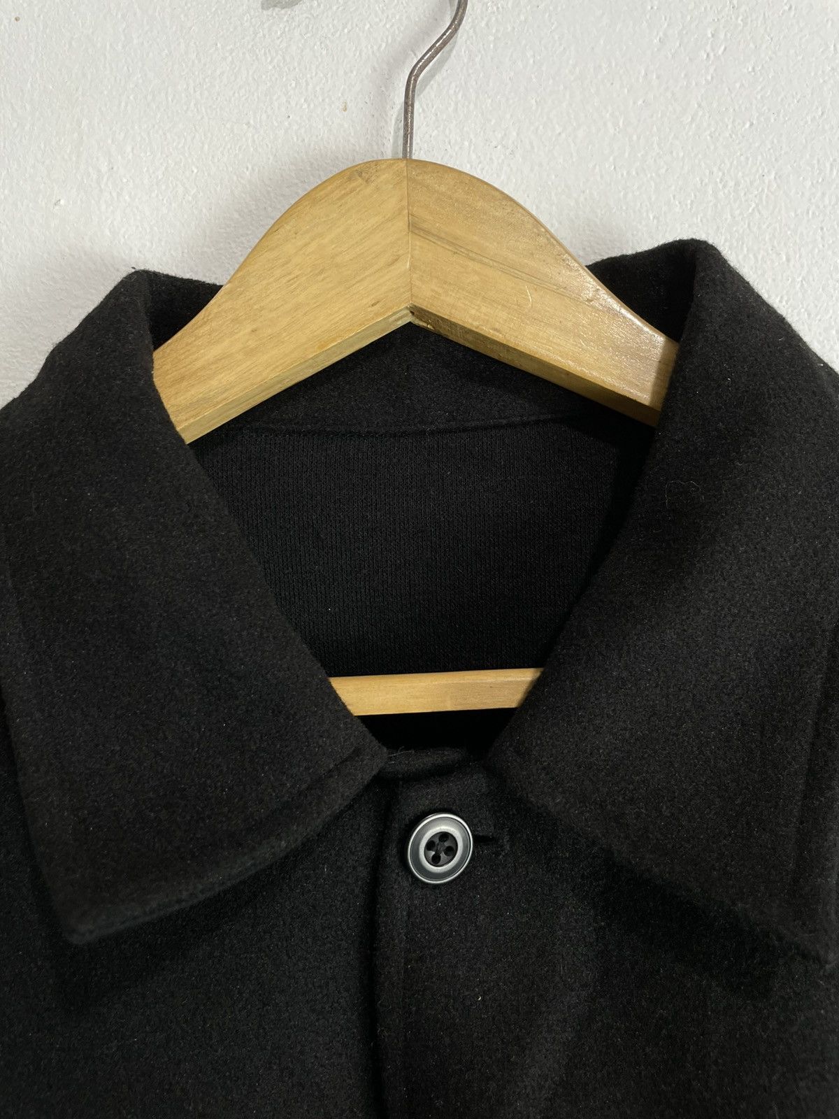 Issey Miyake Japanese GU Big pocket Wool Shirt issey yohji style Size US XL / EU 56 / 4 - 4 Thumbnail