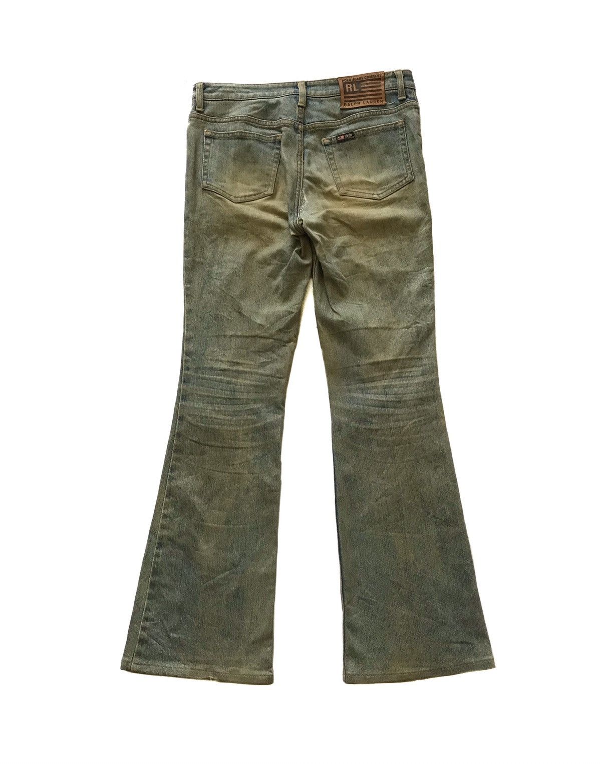 Polo Ralph Lauren POLO RL DISTRESSED FLARE JEANS Size US 30 / EU 46 - 2 Thumbnail