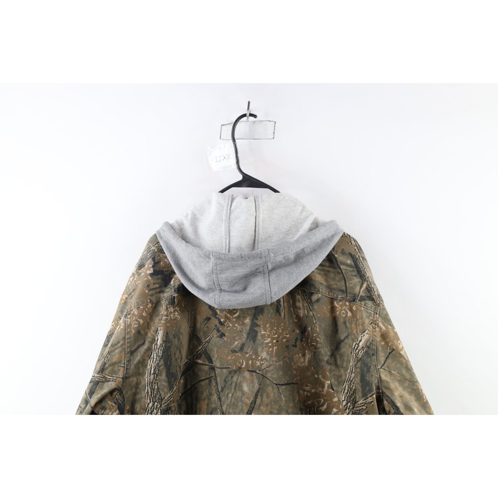 Vintage Vintage 90s Streetwear Faded Camouflage Hoodie Shirt Jacket Size US XL / EU 56 / 4 - 13 Thumbnail