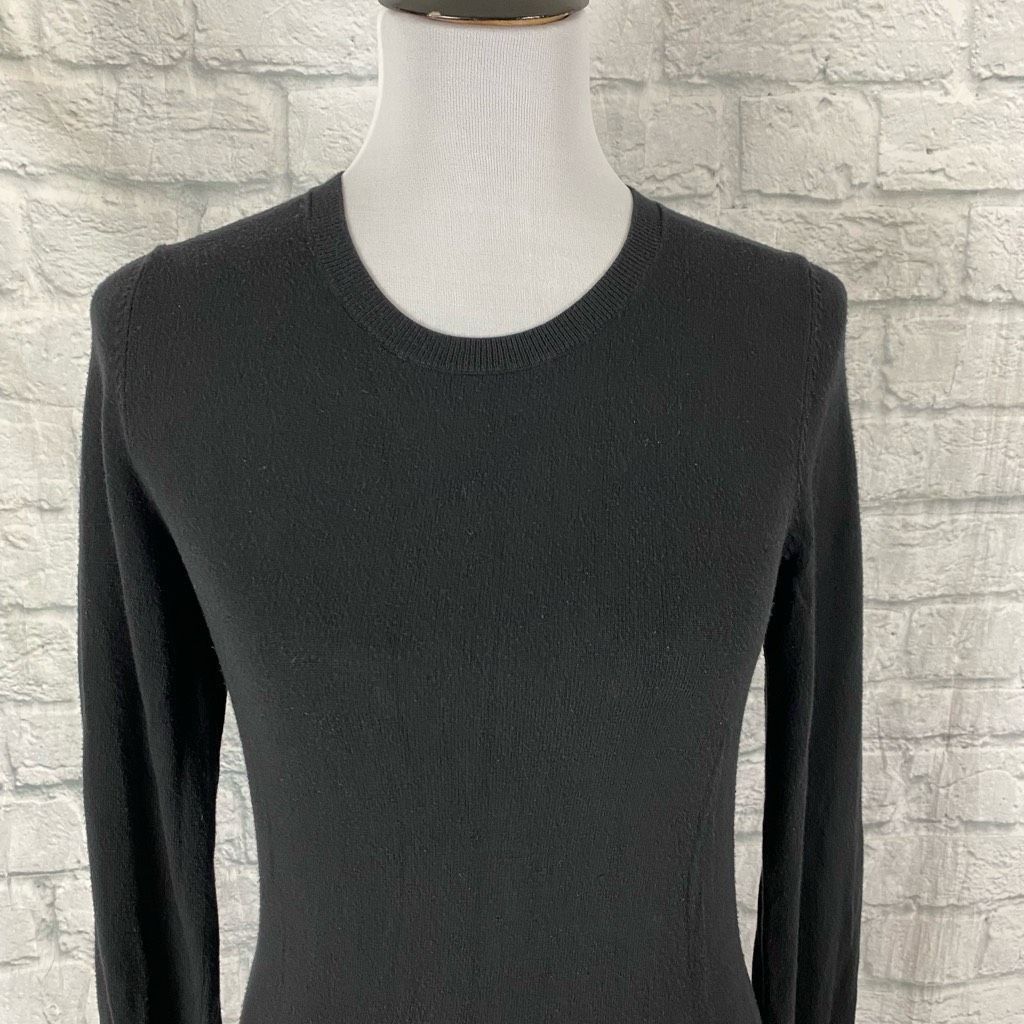 Gap GAP women M Crewneck Longsleeve classic sweater black Size M / US 6-8 / IT 42-44 - 3 Thumbnail