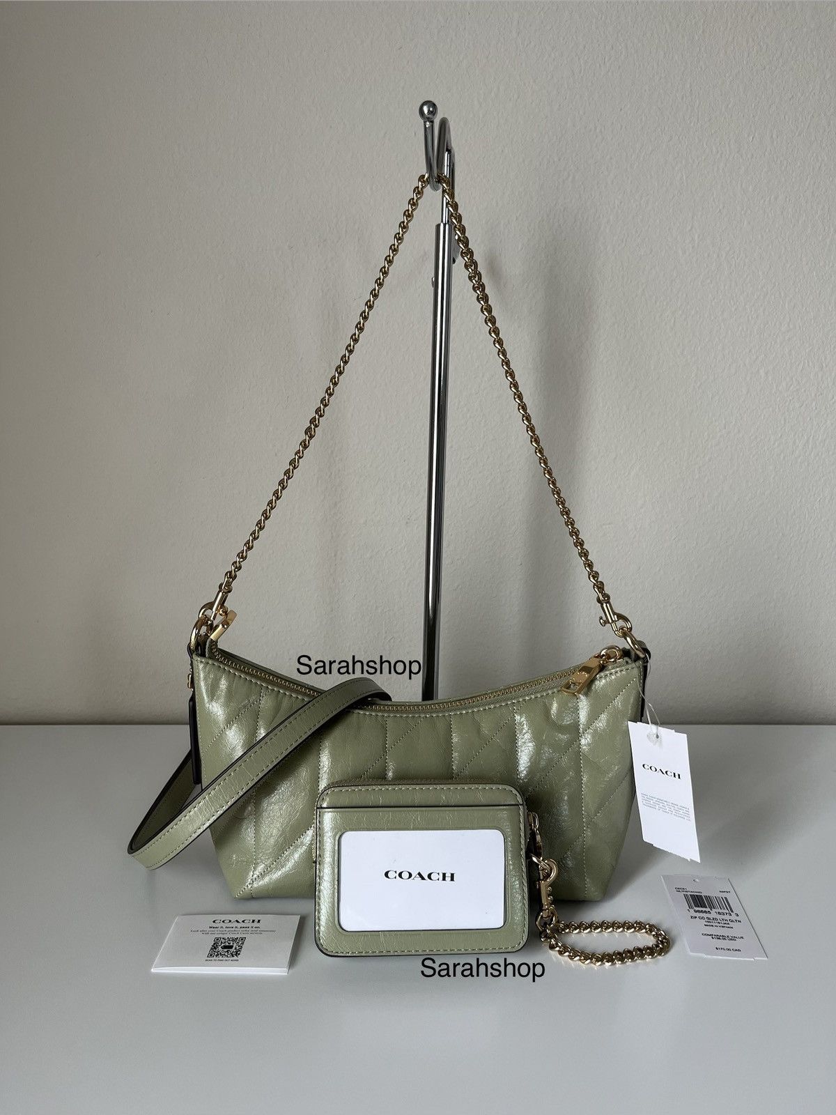Coach Coach Caitlin Shoulder Bag With Quilting Size ONE SIZE - 2 Thumbnail