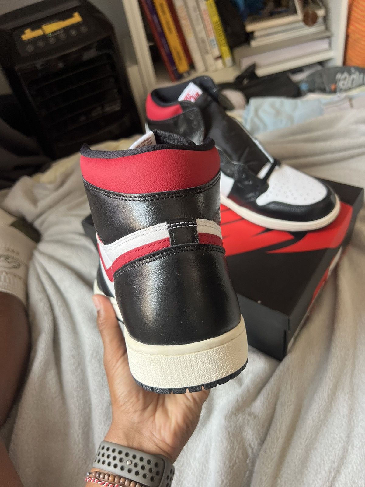 Jordan Brand Nike Air Jordan 1 Gym red 47 Size US 12.5 / EU 45-46 - 4 Thumbnail