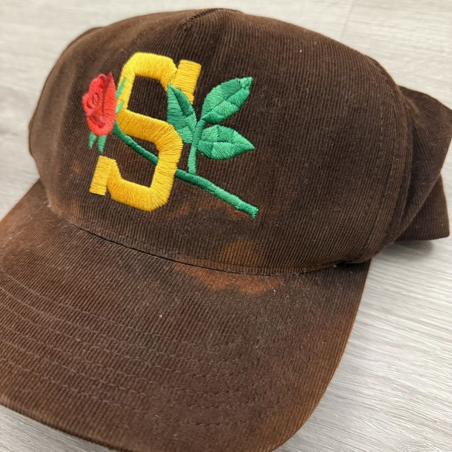 Supreme Supreme Rose S Cap Corduroy Size ONE SIZE - 4 Thumbnail