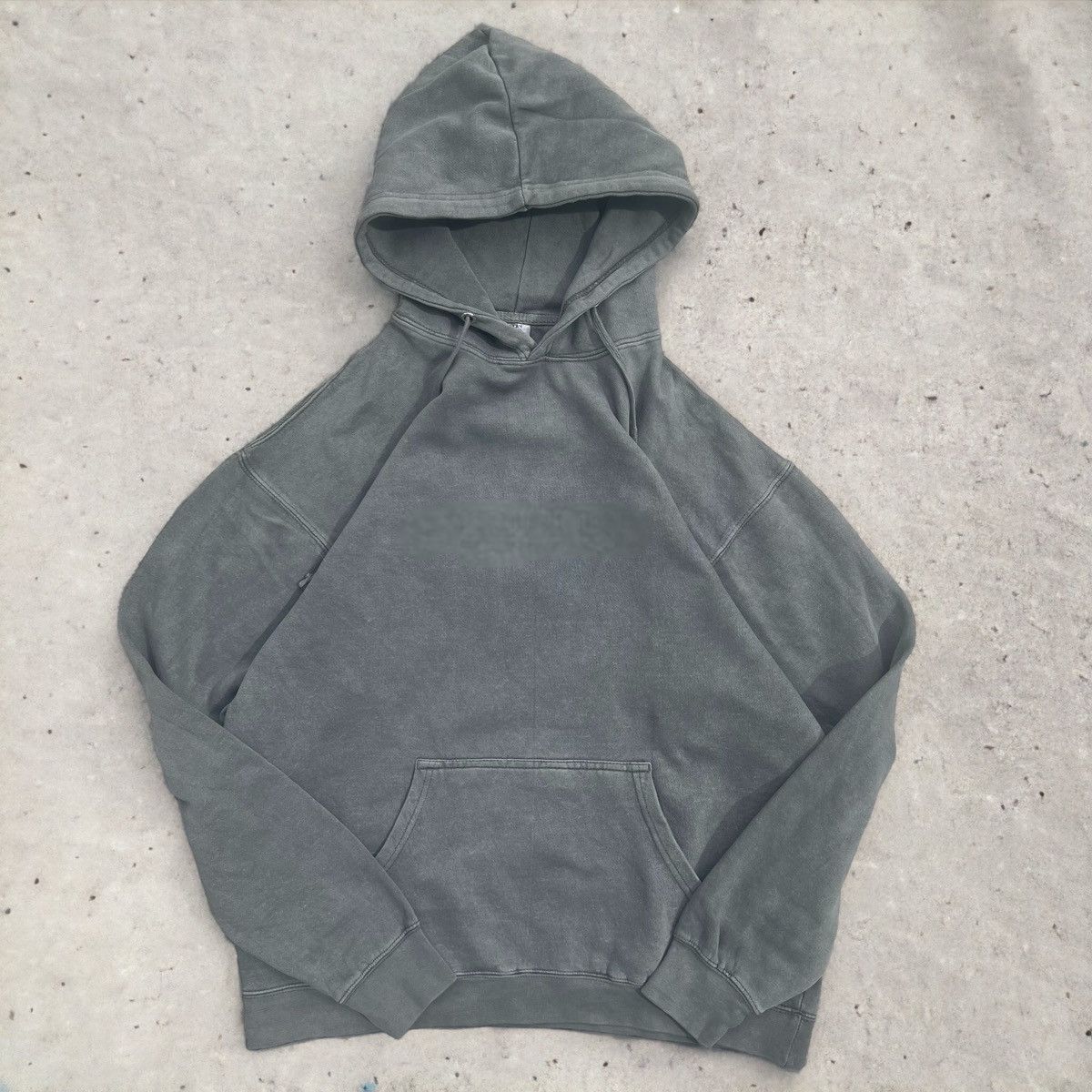 Vintage Vintage Washed Boxy Heavyweight 14oz blank hoodie Size US XL / EU 56 / 4 - 2 Thumbnail