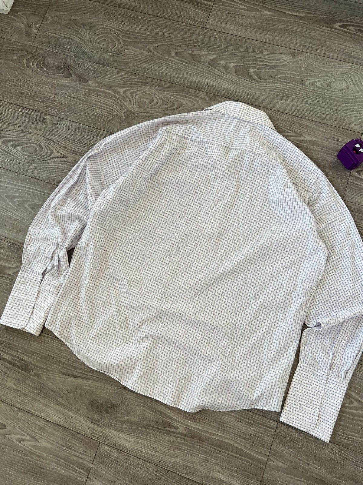 Balmain ‼️Vintage Balmain 80s Mens Cuffinks Luxury Paris Shirt‼️ Size US XXL / EU 58 / 5 - 25 Thumbnail