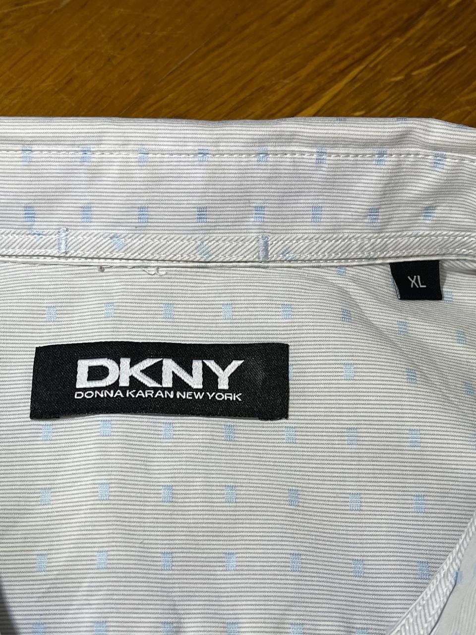 Designer DKNY Donna Karan New York basic shirt Size US XL / EU 56 / 4 - 3 Thumbnail