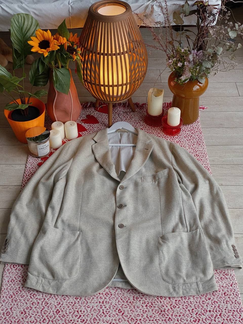 Ermenegildo Zegna Ermenegildo Zegna Oasi Cashmere Blazer 2023 Beige Size 54R - 10 Thumbnail