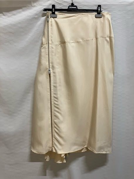 Jil Sander o1loc1c1124 Skirt in Beige Size 36" / US 14 / IT 50 - 1 Preview