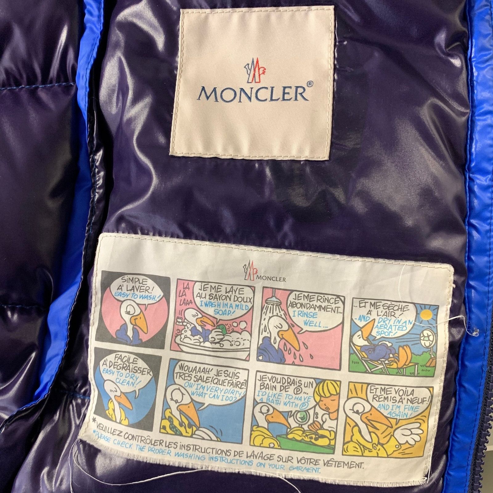 Moncler MONCLER Size S Blue Quilted Polyamide Down Filled Vest Size US M / EU 48-50 / 2 - 5 Thumbnail