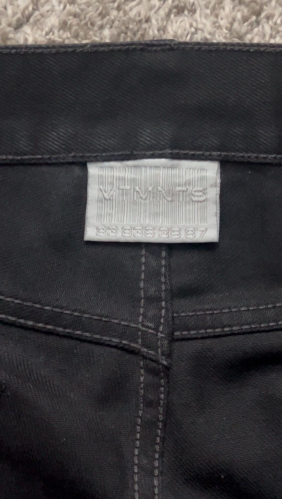 Vetements Vetements “VTMNTS” FW23 Barcode Jeans Size US 34 / EU 50 - 6 Thumbnail